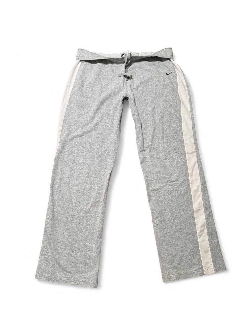 Vintage Y2K Nike Athletic Dept Gray Wide Leg Pants